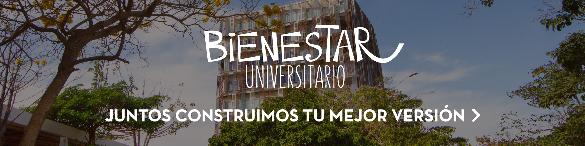Banner Bienestar Universitario