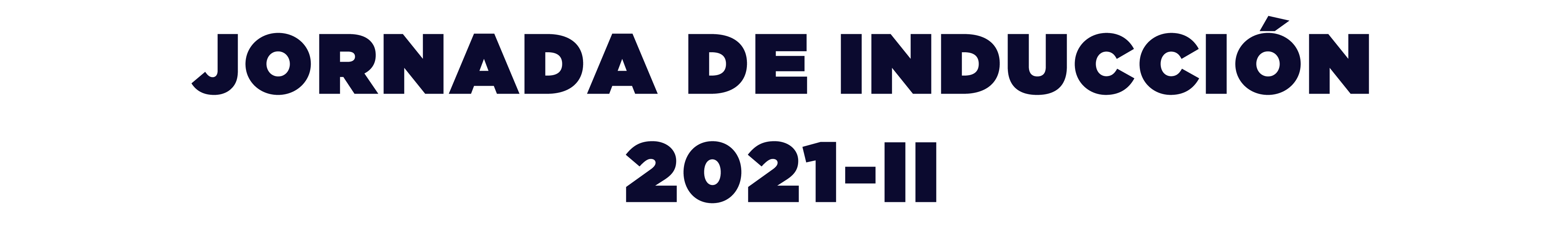 Jornada de inducción 2021-II