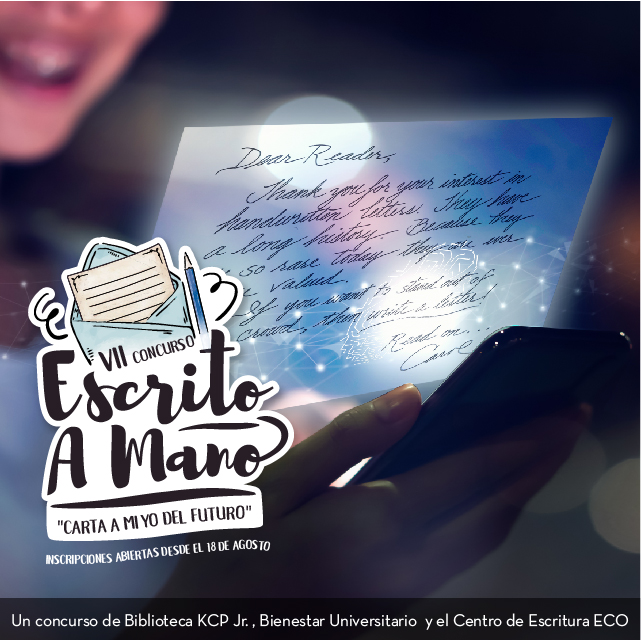 Concurso escrito a mano