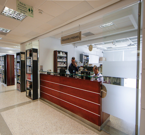 recepcion biblioteca