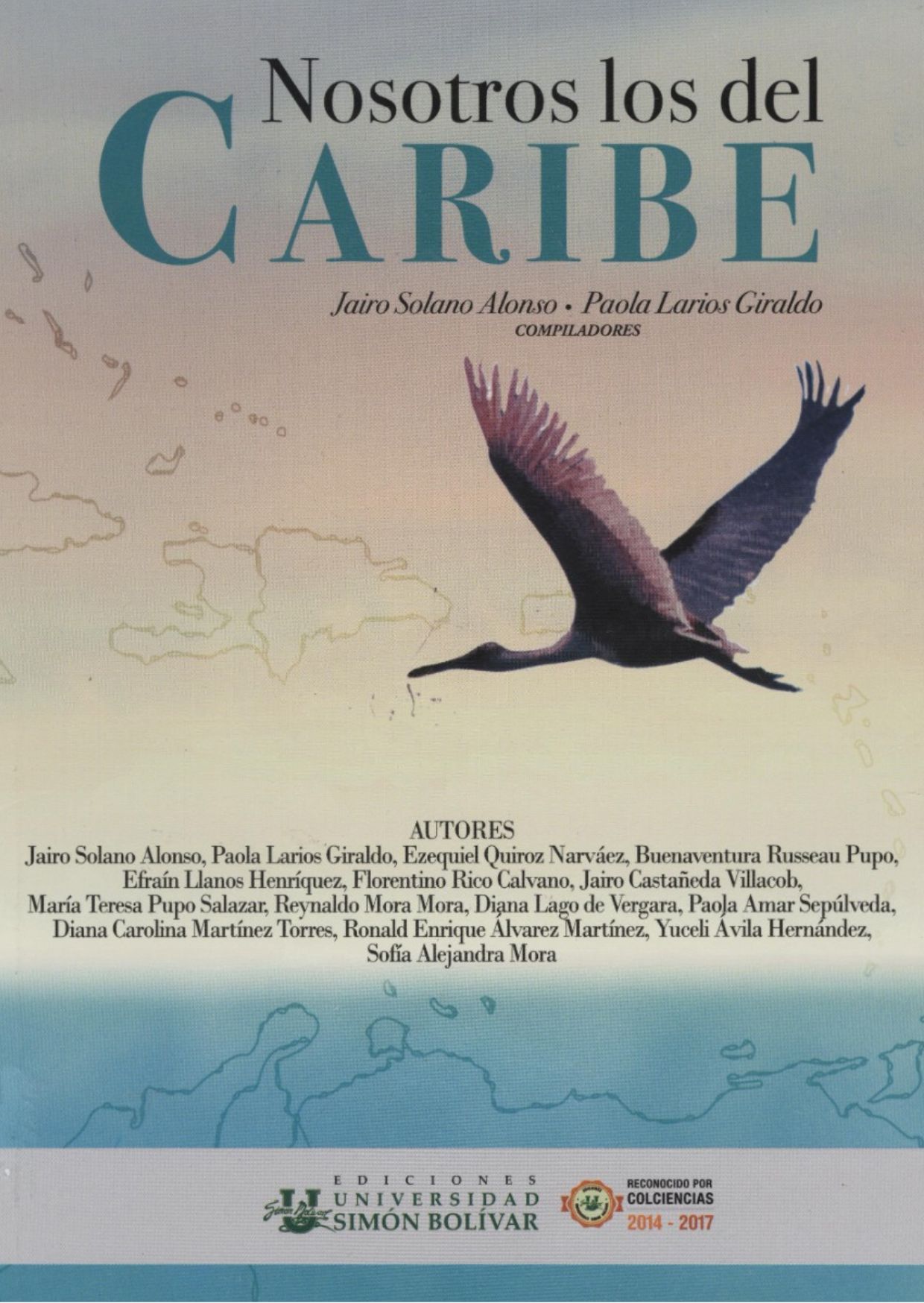 Esta es una foto de la portada del libro Nosotros los del Caribe