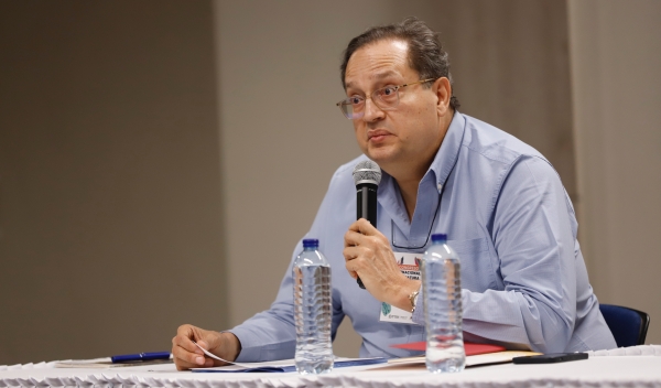                      Joaquín Polo Monsalvo durante su intervención.