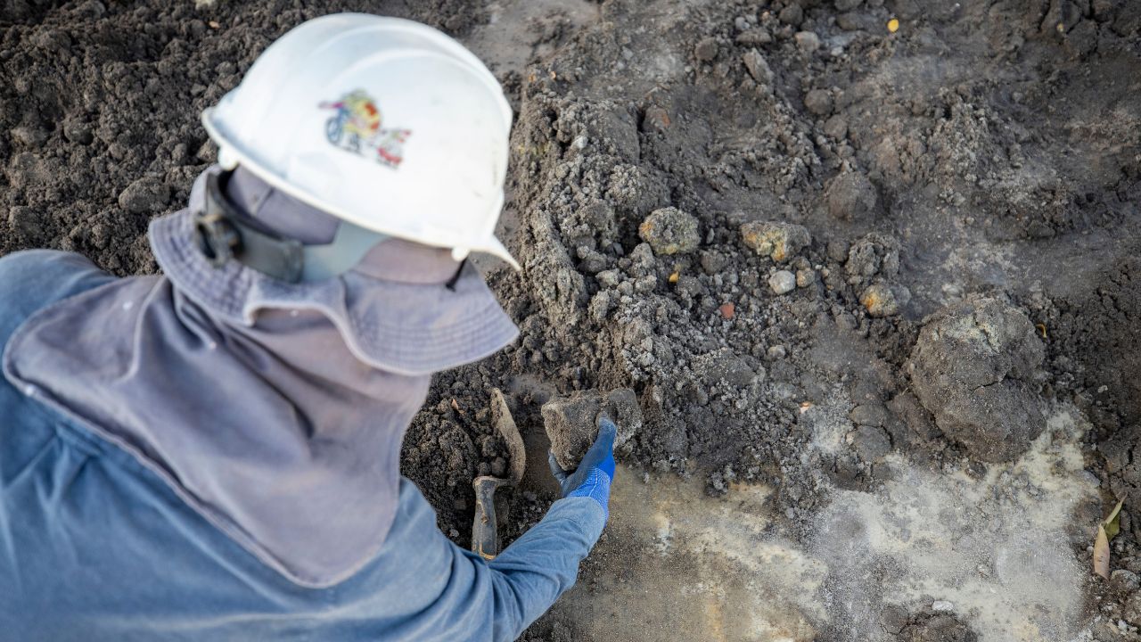 Proyecto arqueológico en Vía 40.