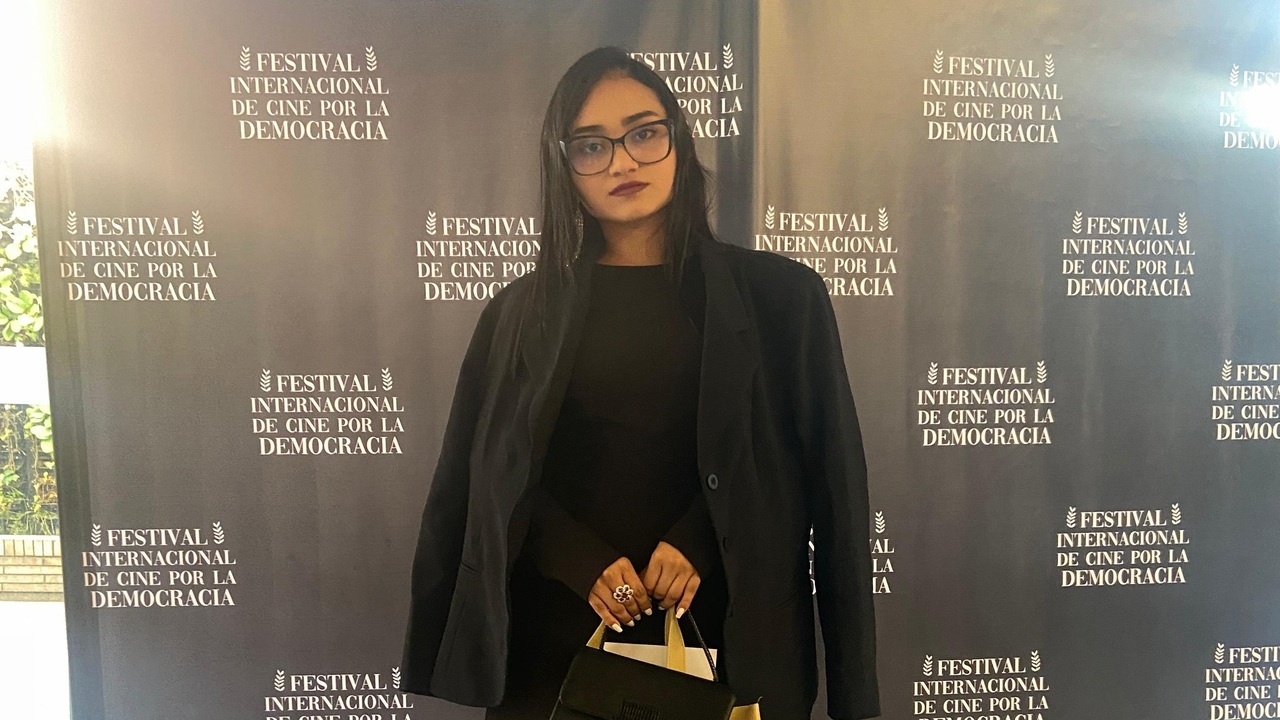 Estudiante participa en festivales de cine 2025