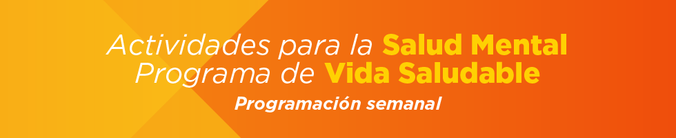 Nuevas actividades de Salud Mental en el marco del programa Vida Saludable