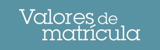 Valores de matrícula
