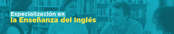Botón especialización la enseñanza del inglés