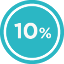 10%