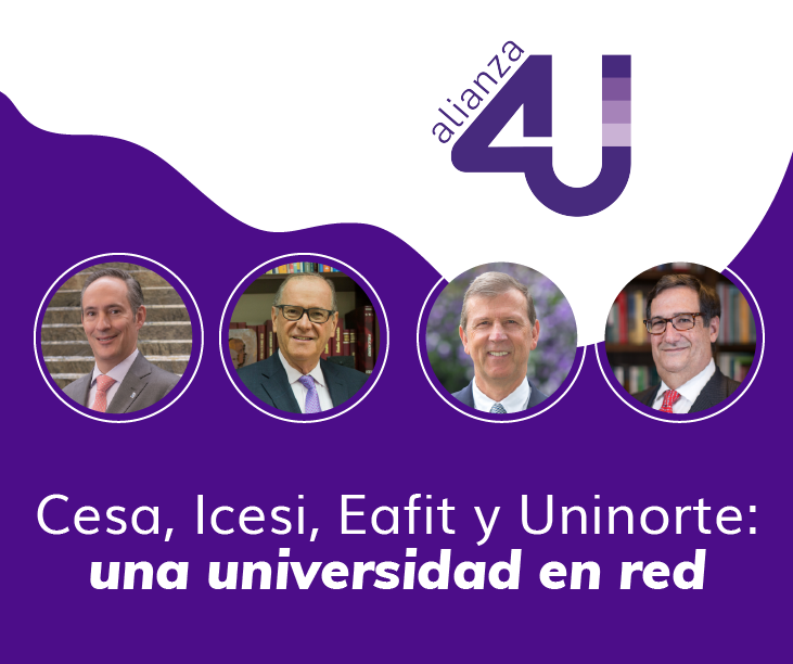 Cesa, Icesi, Eafit y Uninorte: una universidad en red