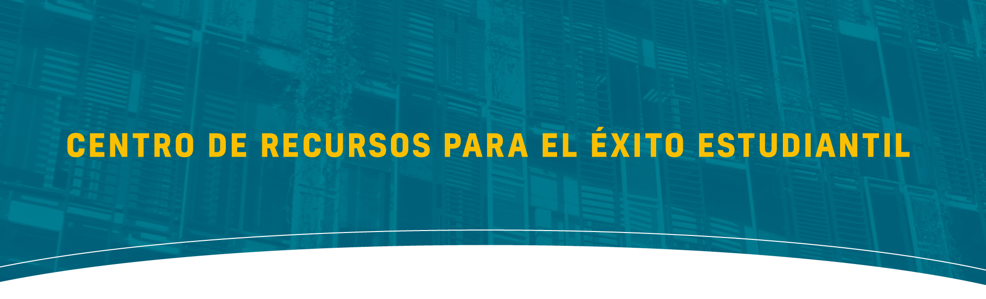Centro de recursos para el éxito estudiantil