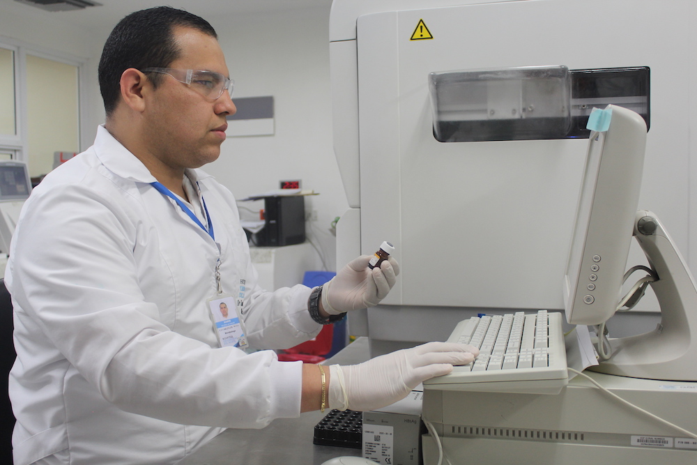 laboratorio clínico