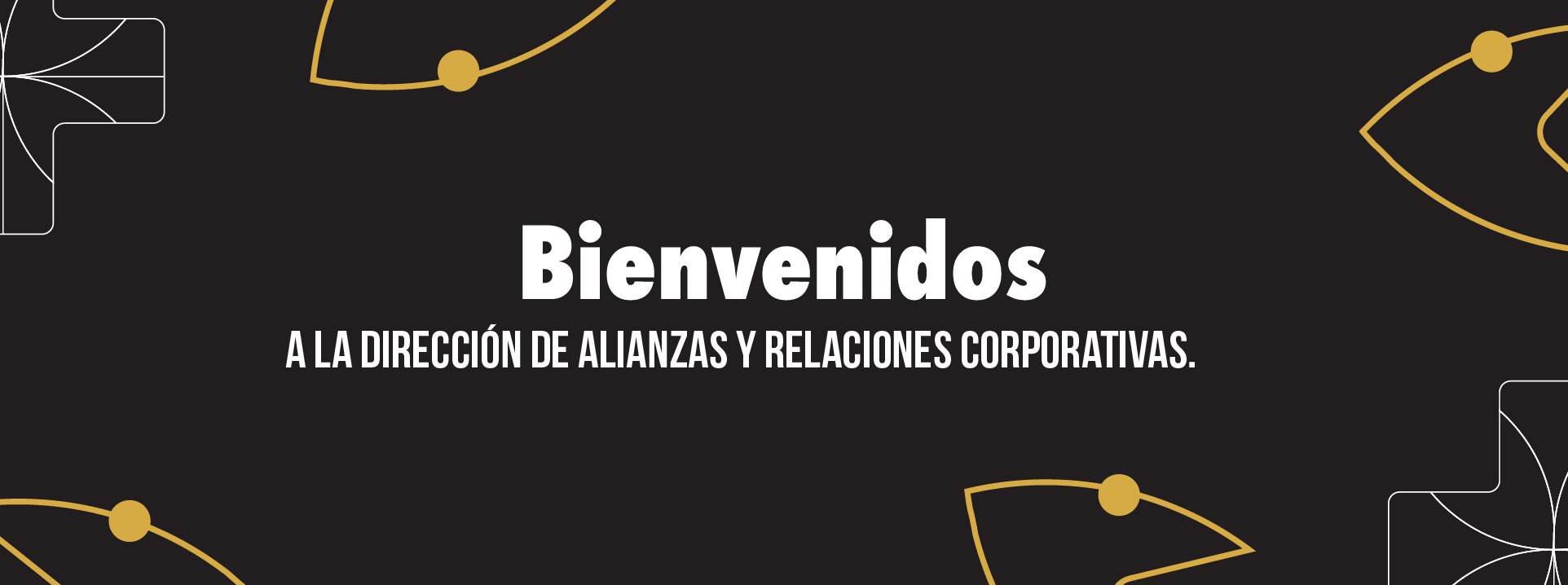 Banner dirección de alianzas y relaciones corporativas