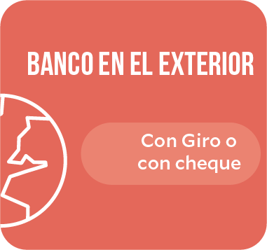 Banco en el exterior