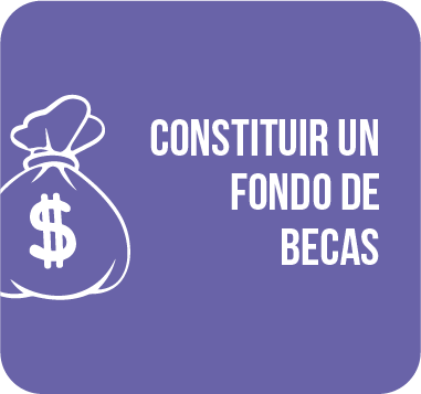 Construir un fondo en becas
