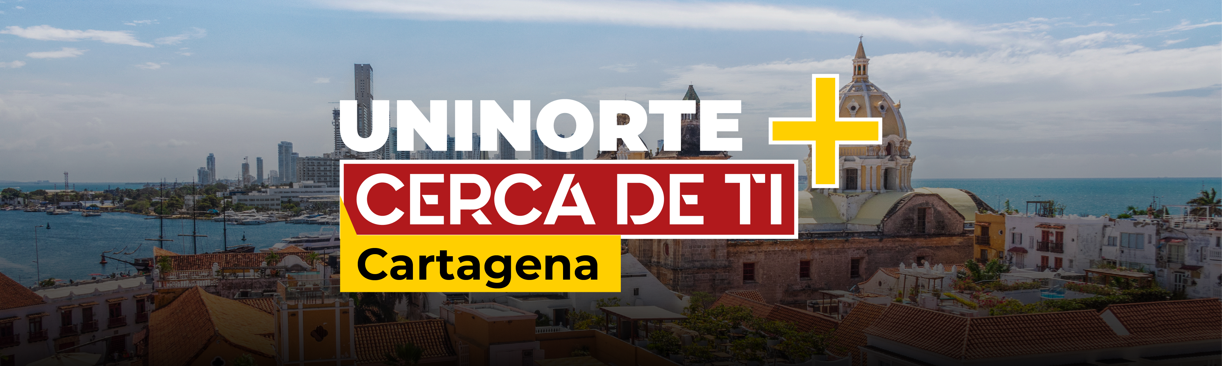 Banner evento Uninorte mas cerca de ti Cartagena 2025