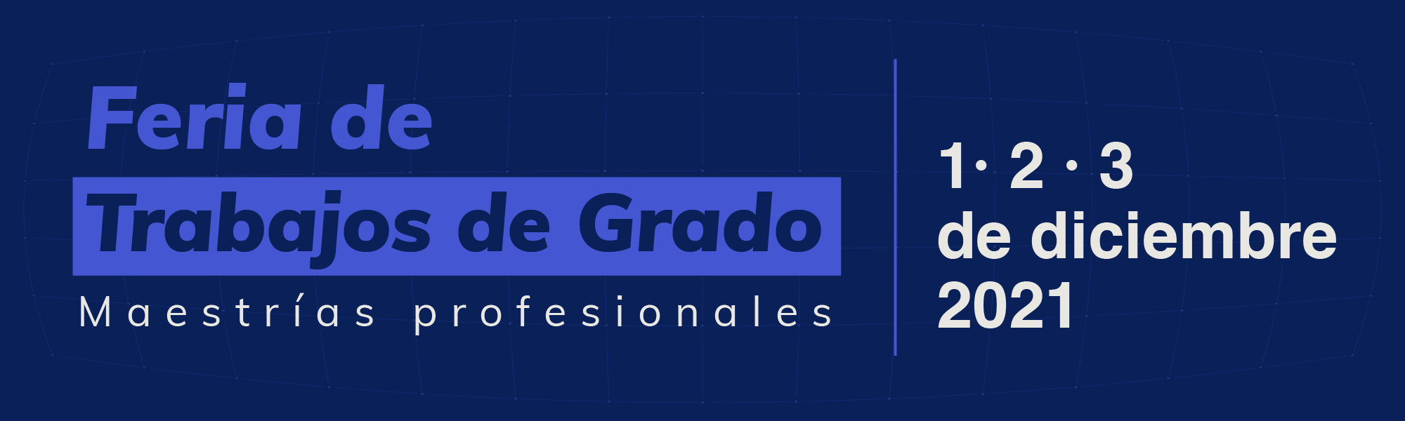 Feria de trabajos de grado