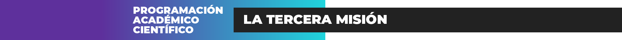 Programación La Tercera Misión Programación La Tercera Misión