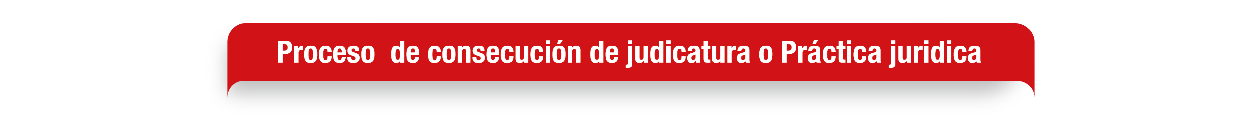 Proceso de consecución de judicatura o Práctica jurídica