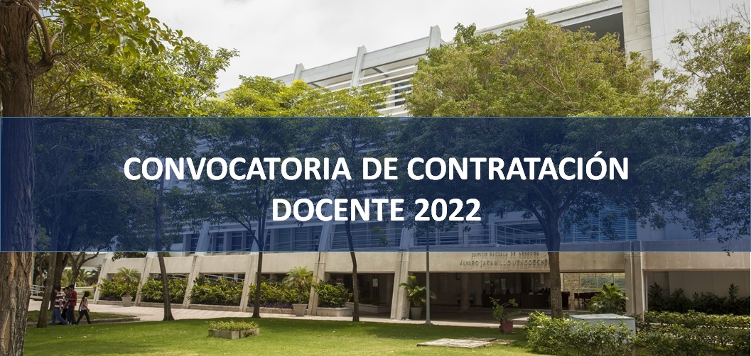 Convocatoria de contratación docente 2022