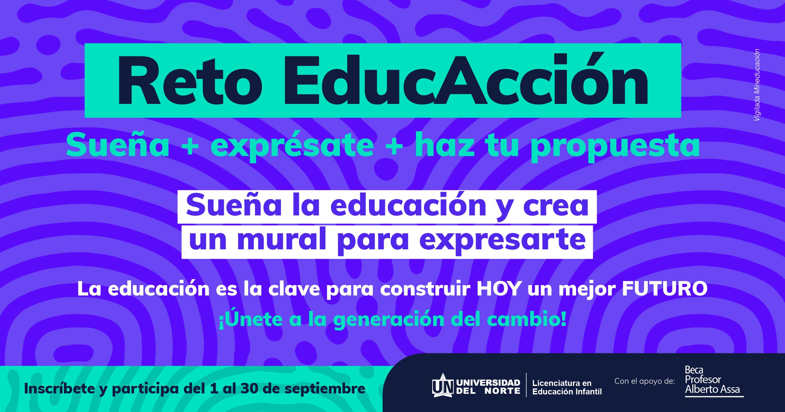Banner reto educación
