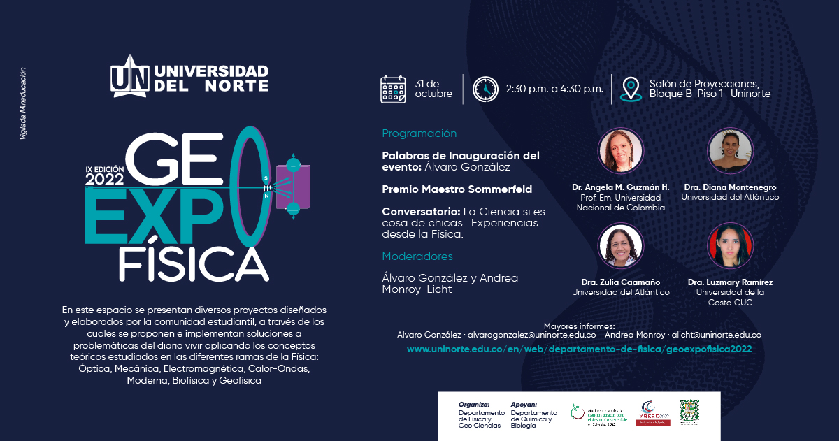 Geo Expo-Física 2022: novena edición