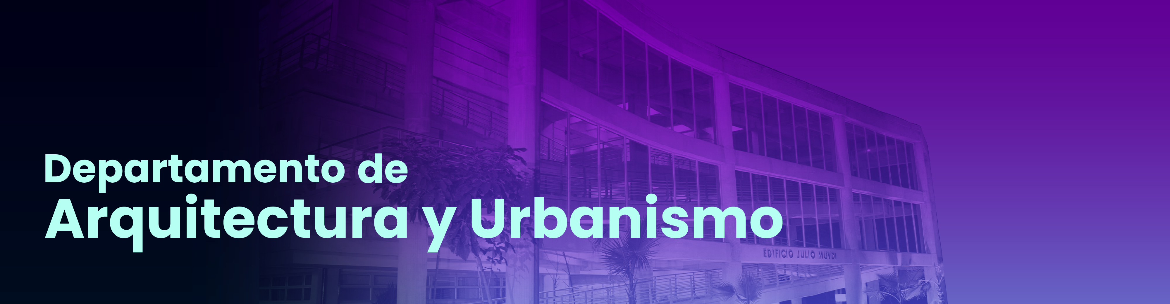 Departamento de Arquitectura y Urbanismo