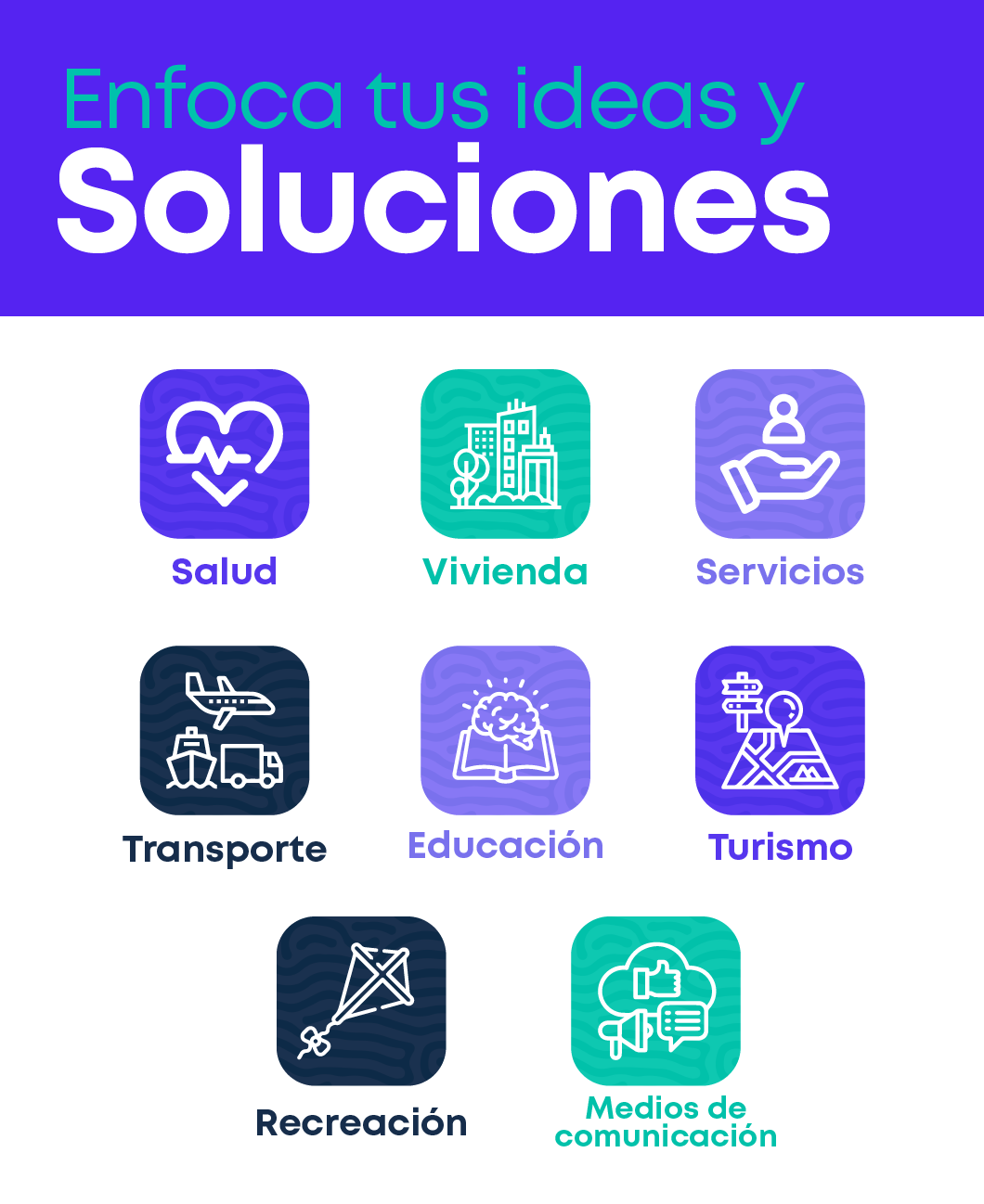 Enfoca tus ideas y soluciones