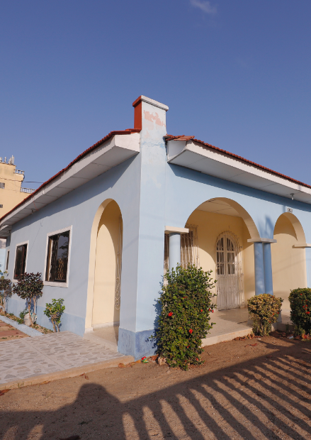 Casas antiguo y nuevo Prado