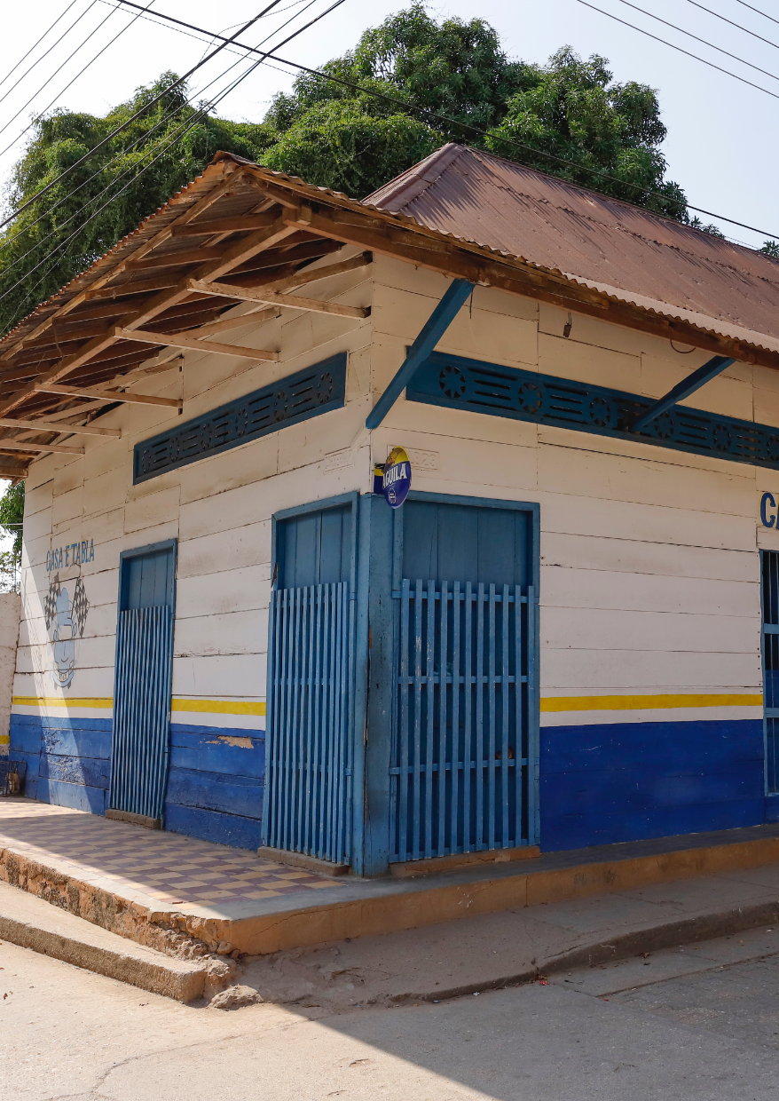 Casas antiguo y nuevo Prado