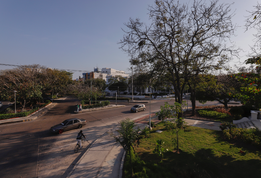 Casas antiguo y nuevo Prado