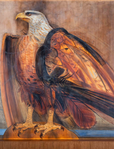 Mural Águila de Alejandro Obregón