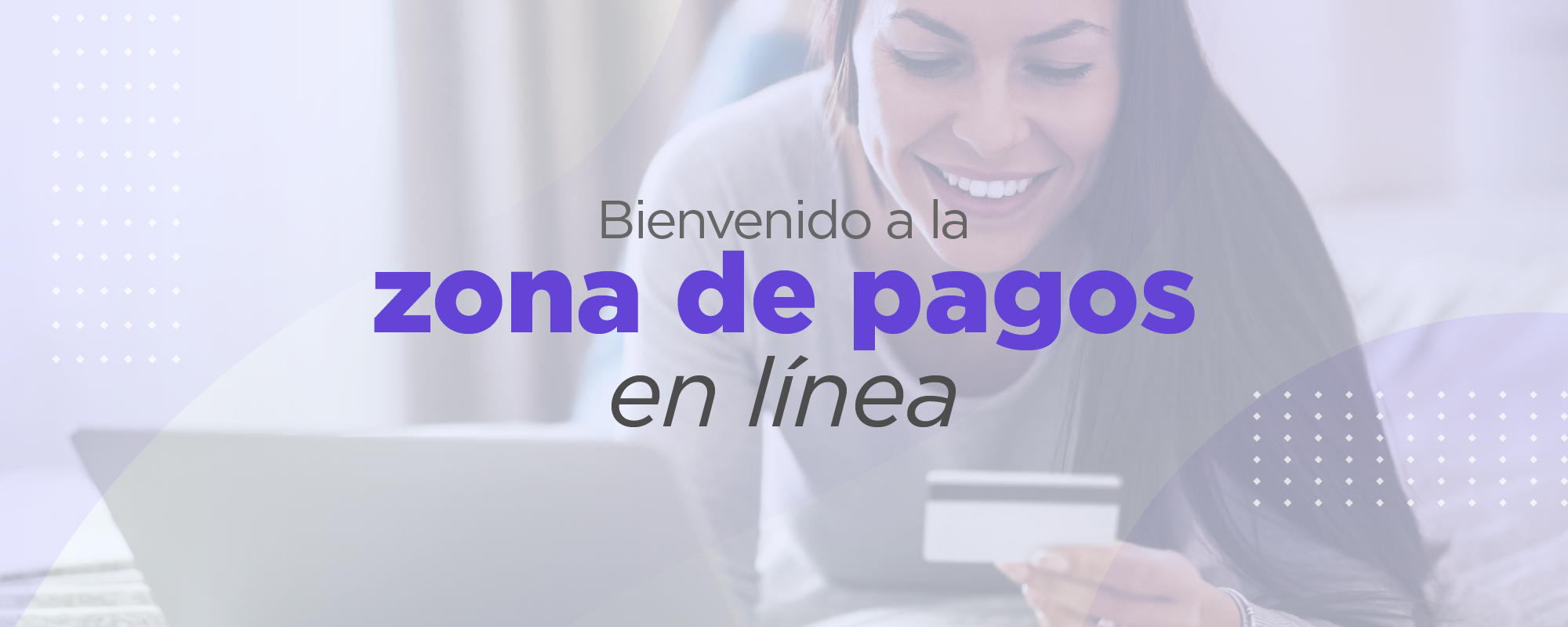 Bienvenido a la zona de pagos en linea